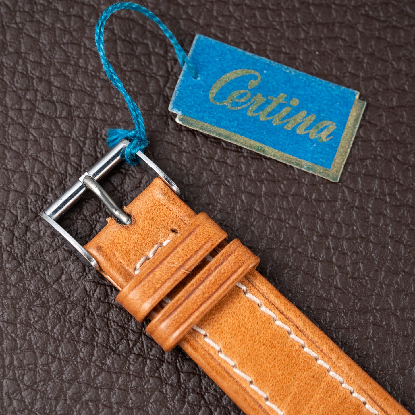 Certina Fancy Lugs Two-Tone Dial NOS 1940/50s