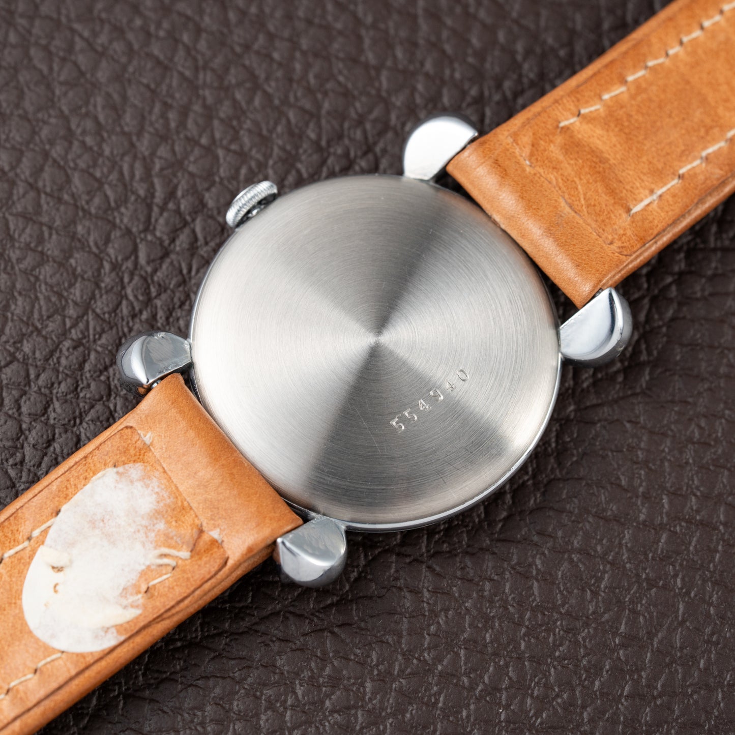 Certina Fancy Lugs Two-Tone Dial NOS 1940/50s