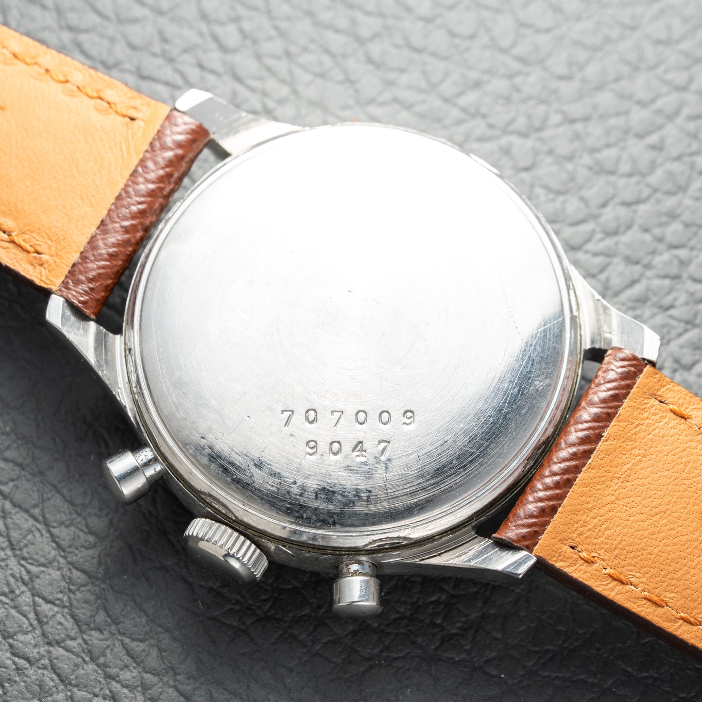 Ernest Borel Chronograph Valjoux 23 Waterproof Oversize 1950s