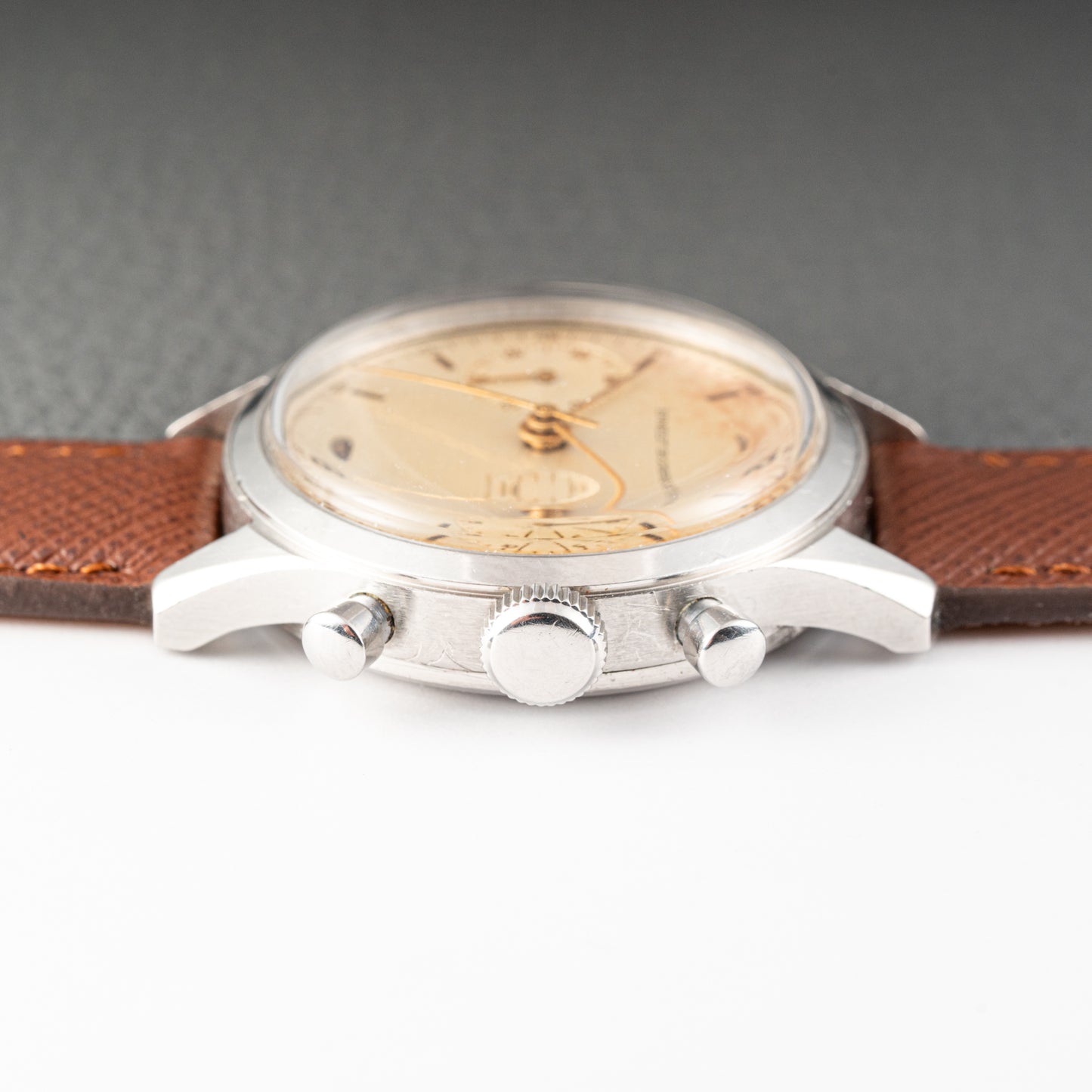 Ernest Borel Chronograph Valjoux 23 Waterproof Oversize 1950s