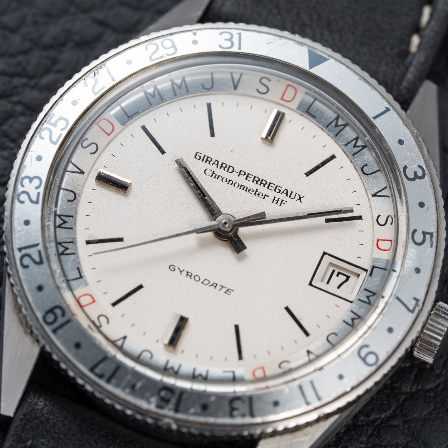 Girard-Perregaux Gyrodate Chronometer HF Ref. 9080 FM Day Date