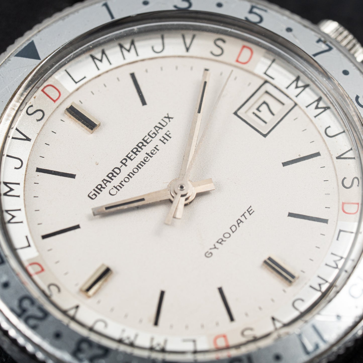 Girard-Perregaux Gyrodate Chronometer HF Ref. 9080 FM Day Date