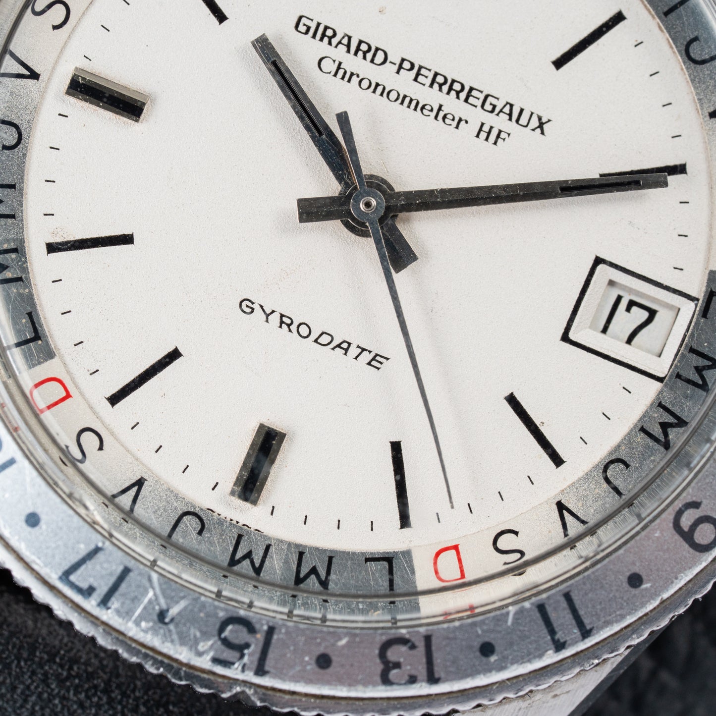 Girard-Perregaux Gyrodate Chronometer HF Ref. 9080 FM Day Date