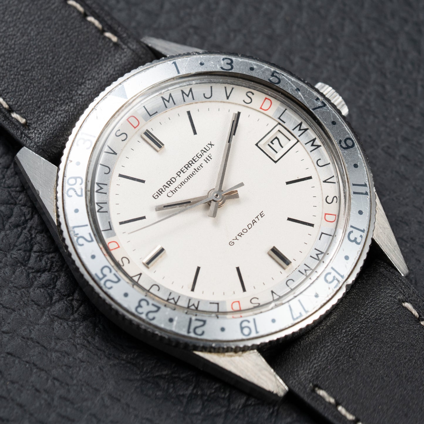 Girard-Perregaux Gyrodate Chronometer HF Ref. 9080 FM Day Date