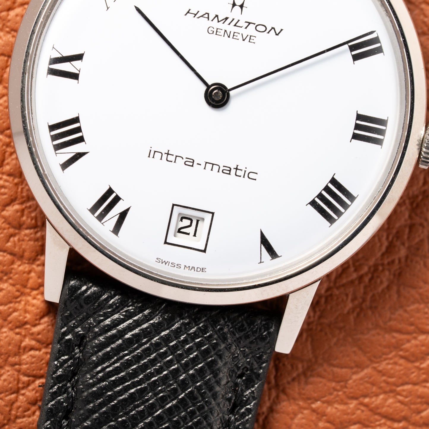 Hamilton Geneve Intra-Matic Micro-Rotor New Old Stock Ref. 92006-3 from 1970s