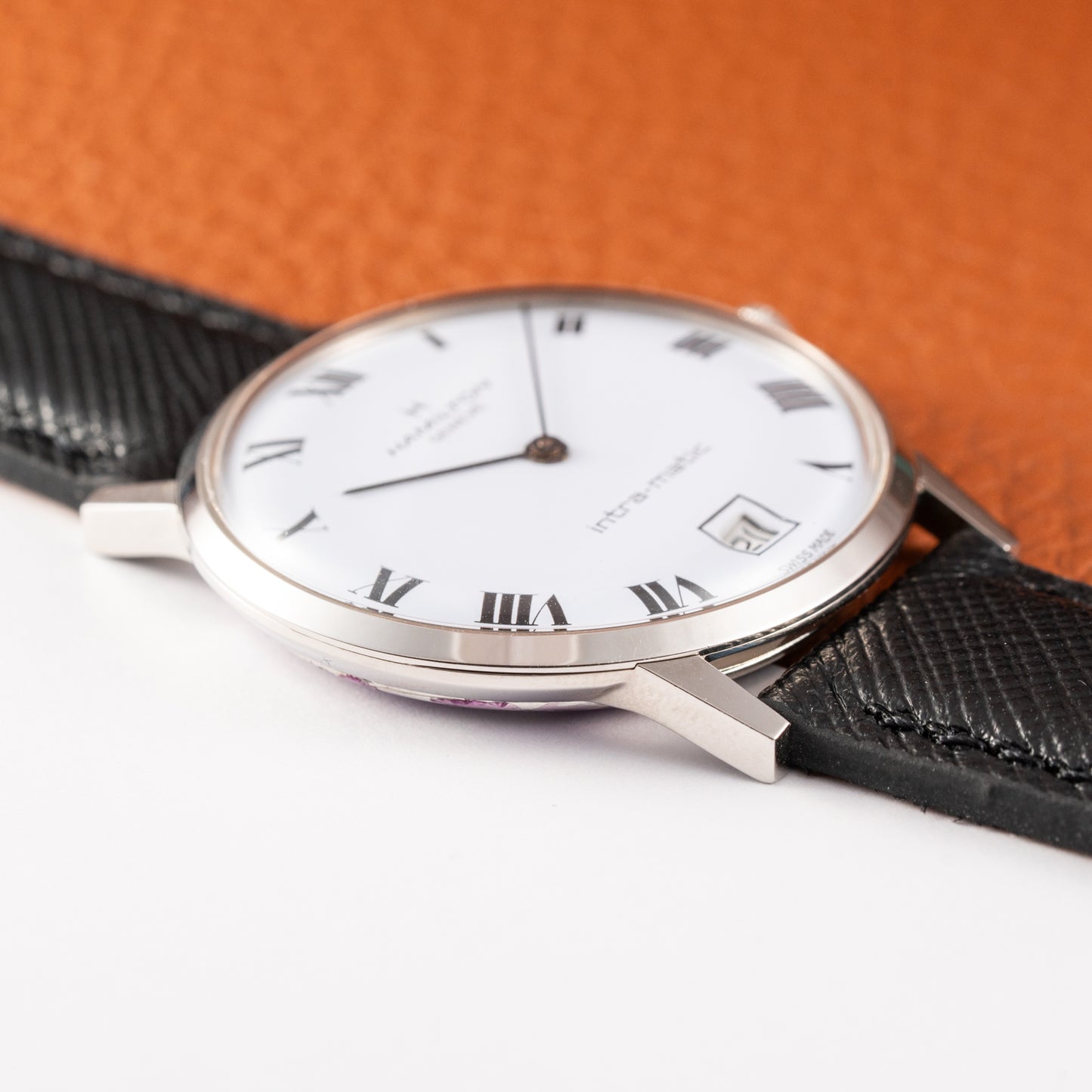 Hamilton Geneve Intra-Matic Micro-Rotor New Old Stock Ref. 92006-3 from 1970s