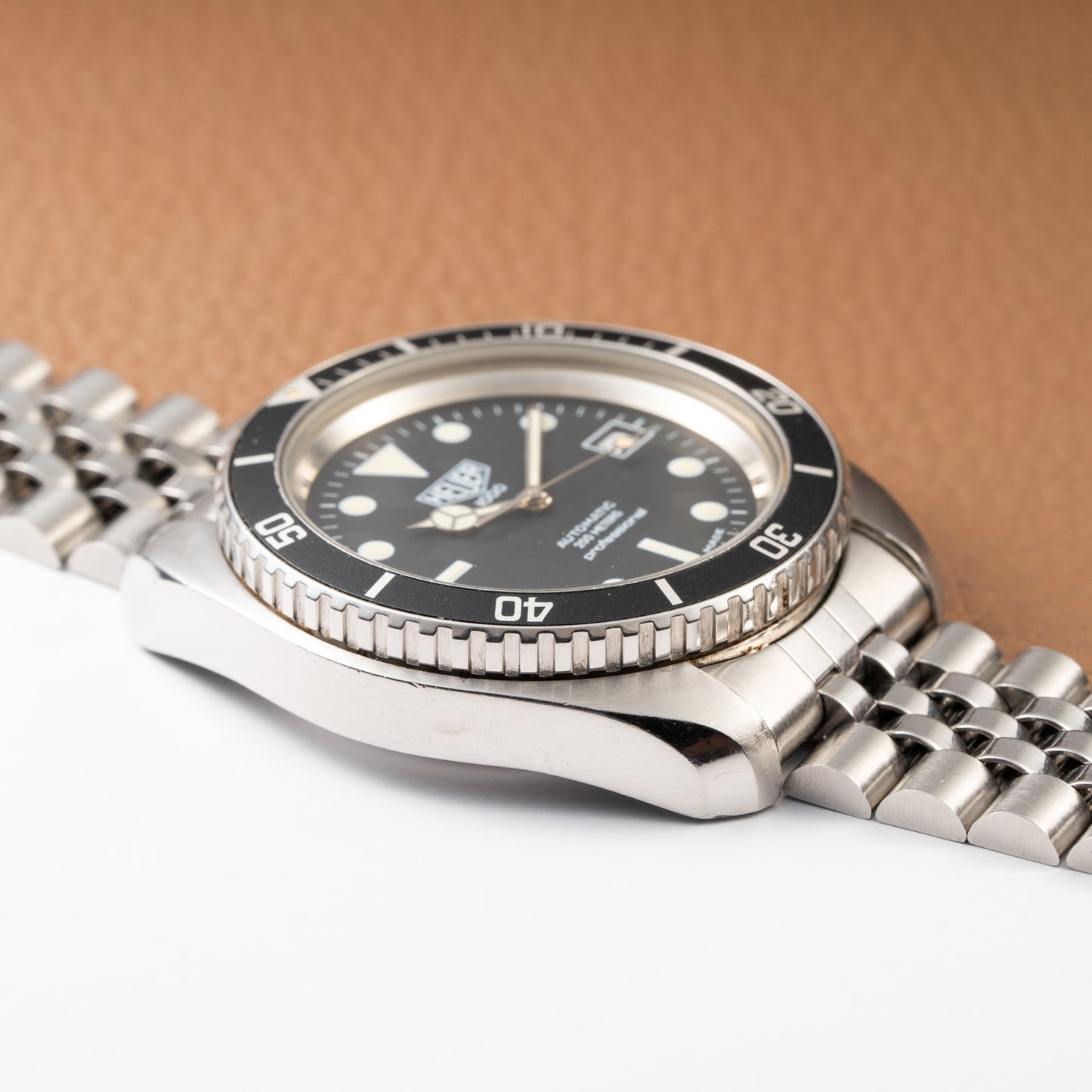 Heuer 1000 Professional Monnin Case Diver Automatic Ref. 844/3 from 1983