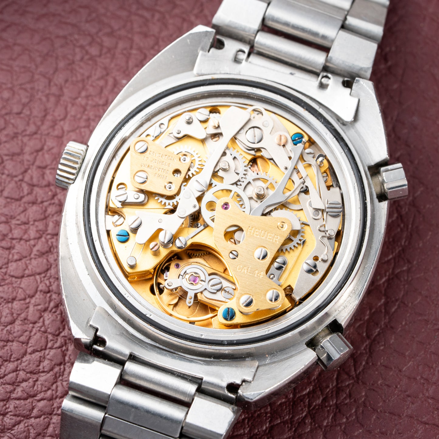 Heuer Autavia GMT Cal 14 Automatic Chronograph Ref. 11630 from 1970s