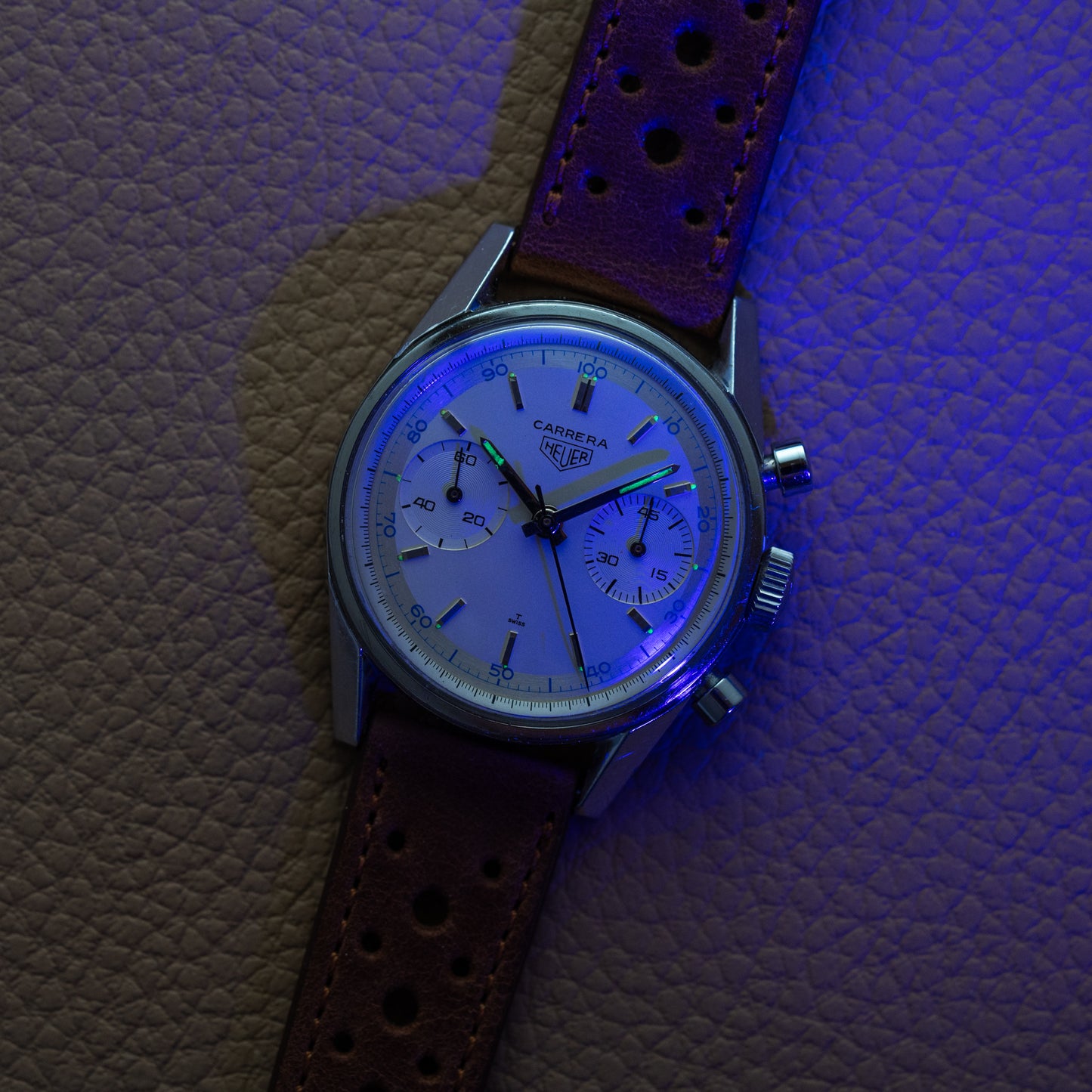 Heuer Carrera Decimal 3647D