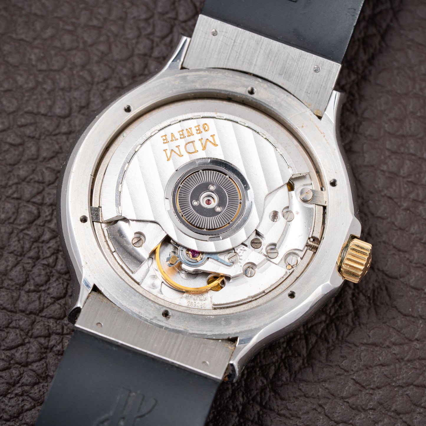 Hublot MDM Genève Automatic Blue Dial Gold/Steel Ref. 1551.2 from 1990s