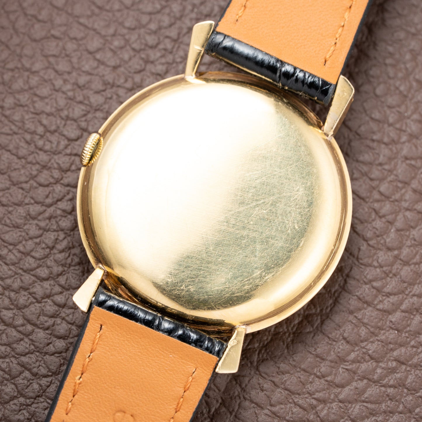 IWC Oversized Jumbo Dress Watch 18K Yellow Gold Cal 89 from 1950s