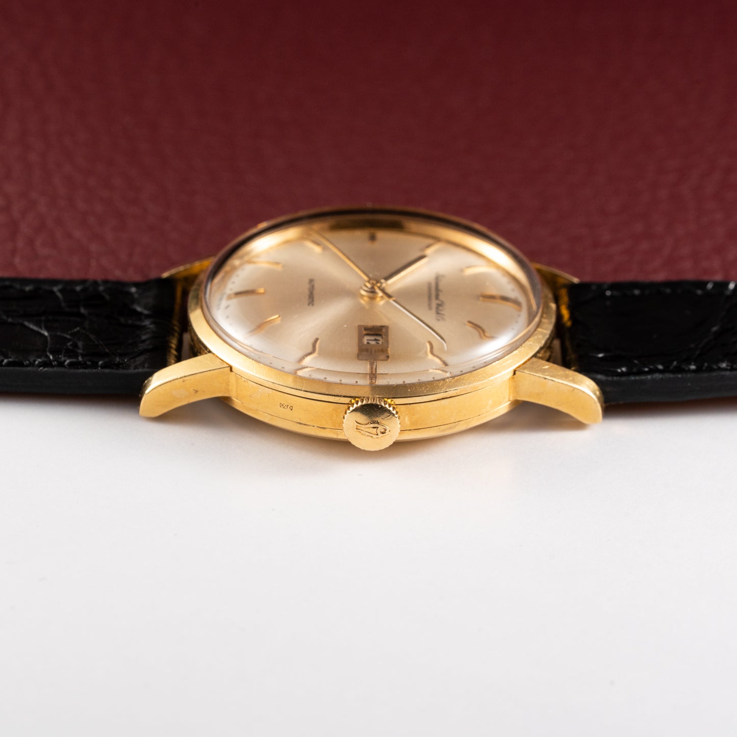IWC Automatic Date Pelaton Calibre 8531 18k Yellow Gold 1960s