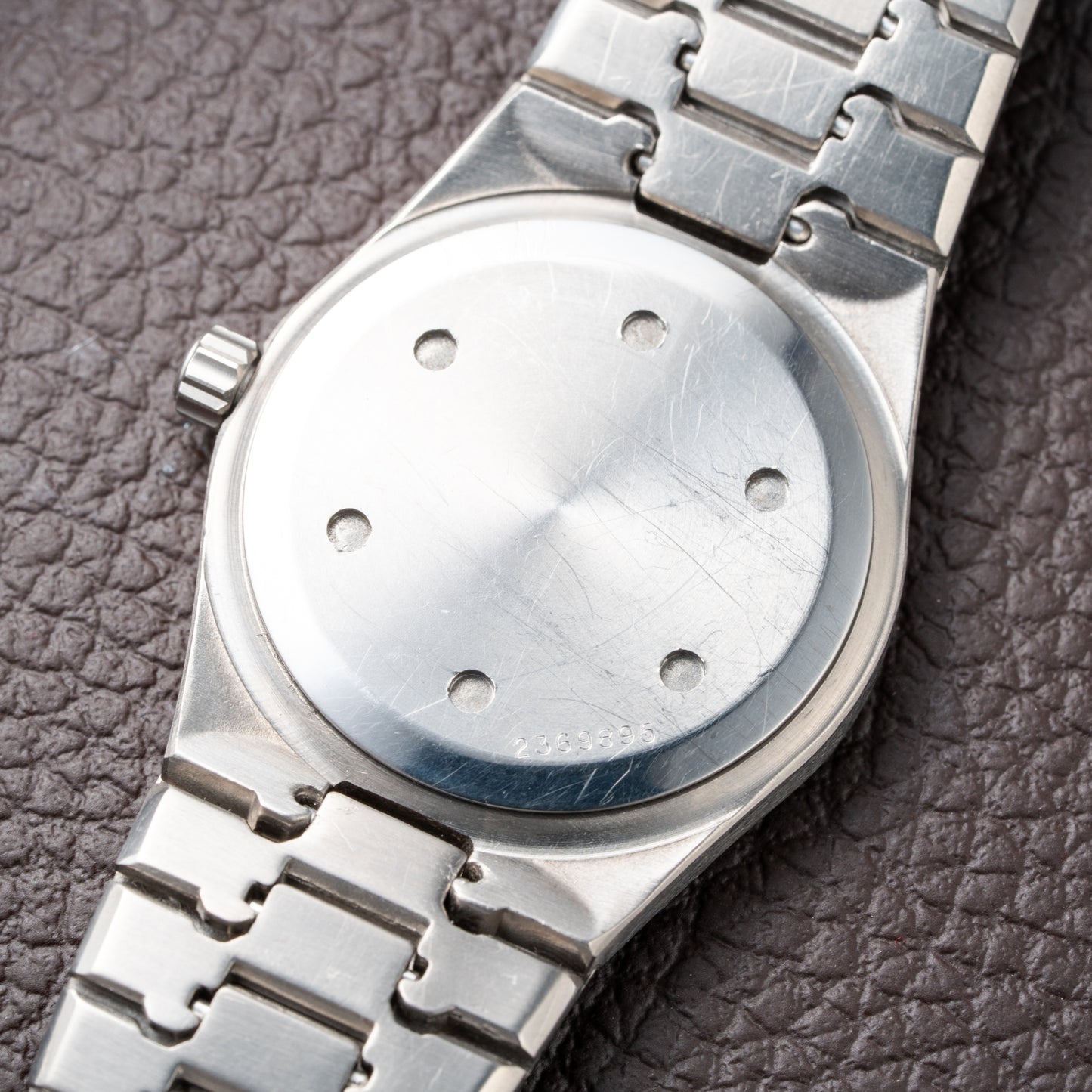 IWC Ingenieur Quartz Titanium Grey 'Graph Paper' dial Ref 3350 from 1990s