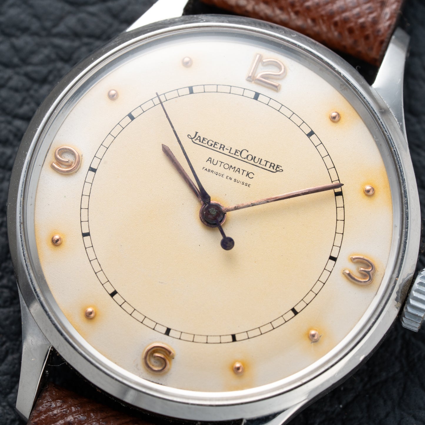 Jaeger LeCoultre Fabrication Suisse Automatic Bumper Cal. 476 from the 1950s