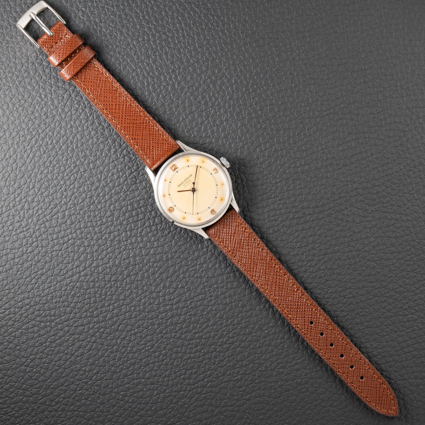 Jaeger LeCoultre Fabrication Suisse Automatic Bumper Cal. 476 from the 1950s