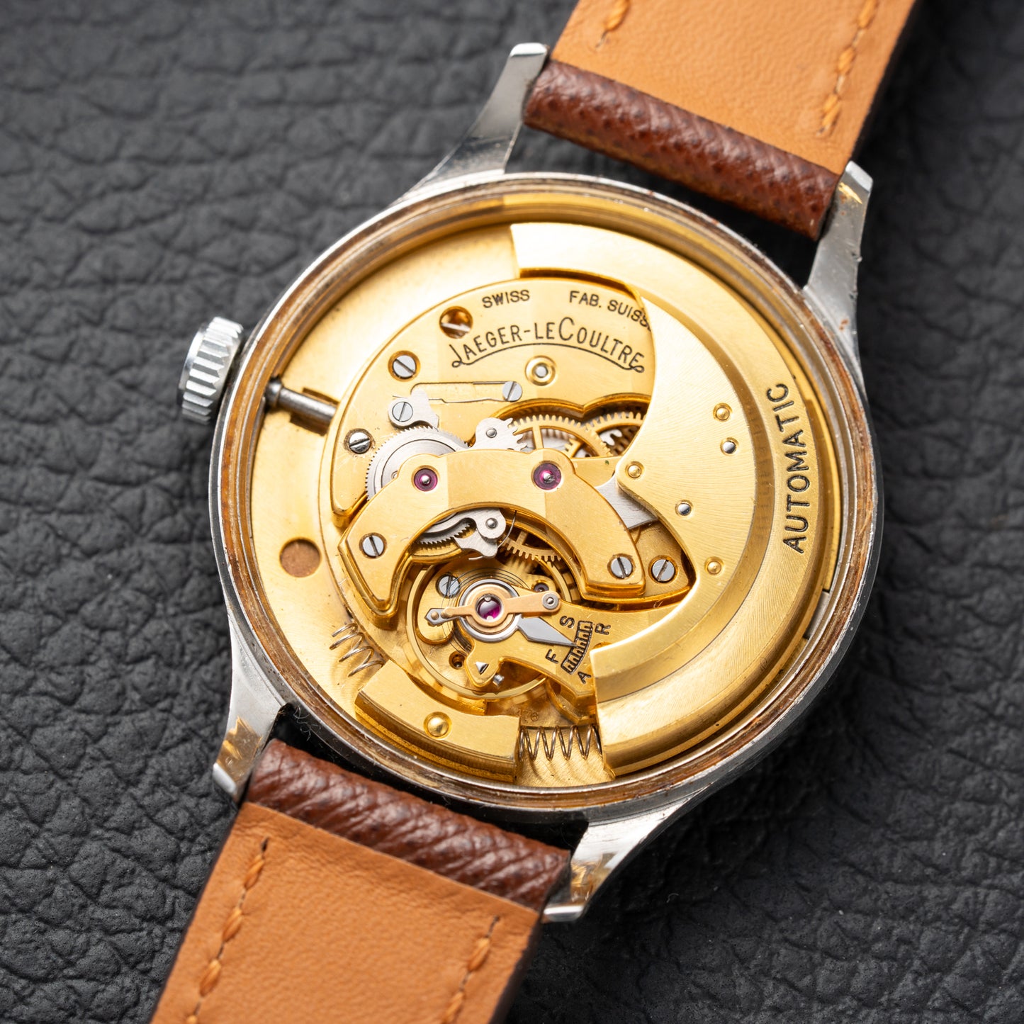 Jaeger LeCoultre Fabrication Suisse Automatic Bumper Cal. 476 from the 1950s