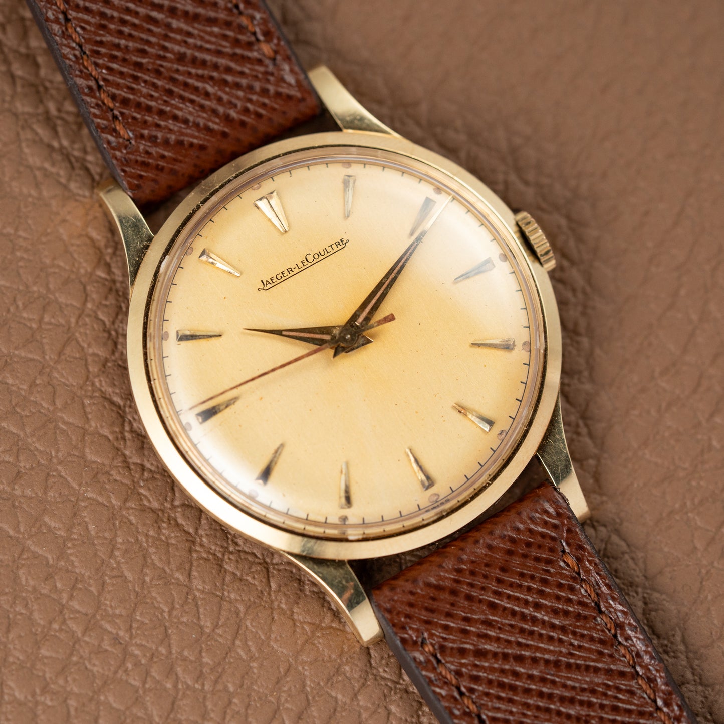 Jaeger LeCoultre Dress Watch Centre Seconds 1950s Cal K800
