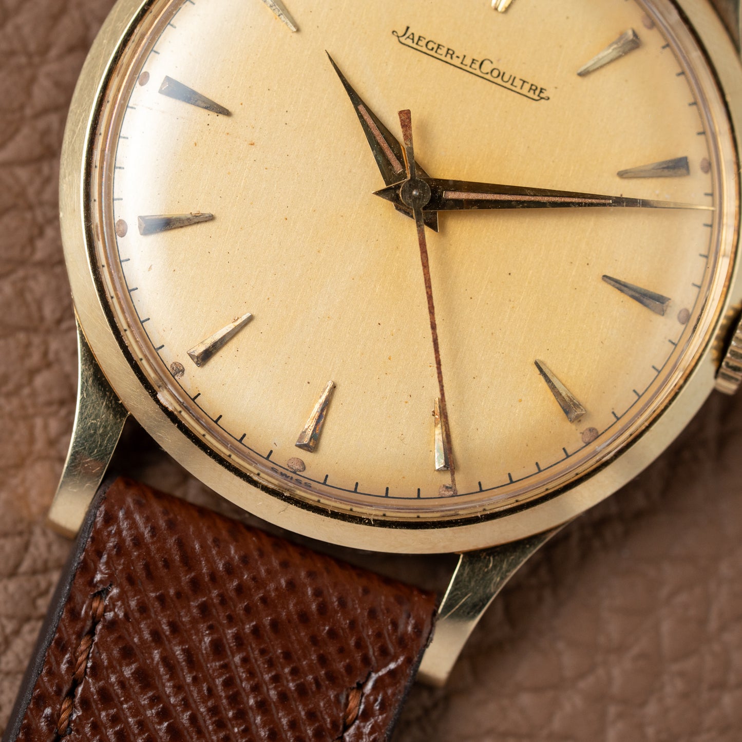 Jaeger LeCoultre Dress Watch Centre Seconds 1950s Cal K800