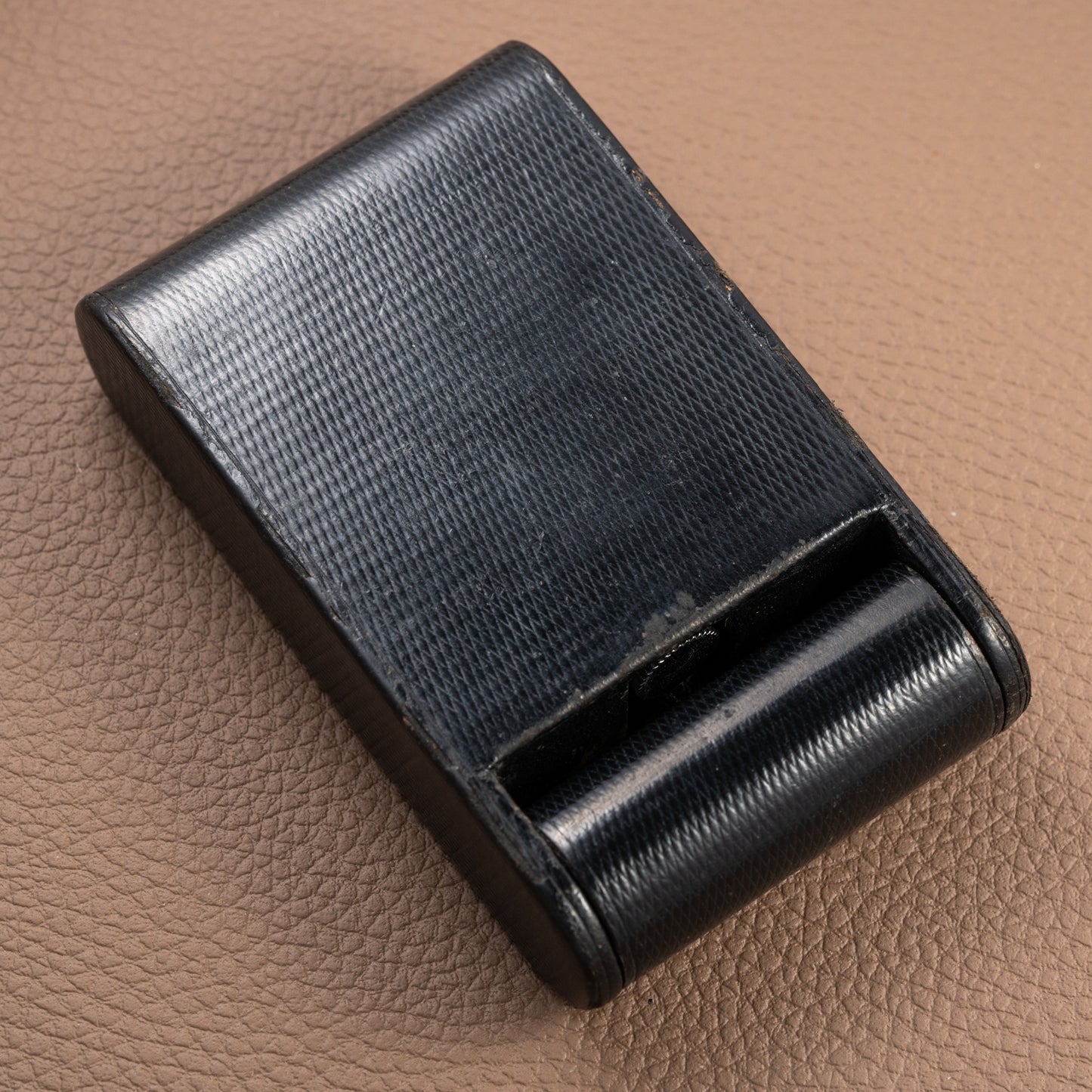 Jaeger LeCoultre Fabriqué en Suisse 8 Jours Travel Clock Black Dial 1940s