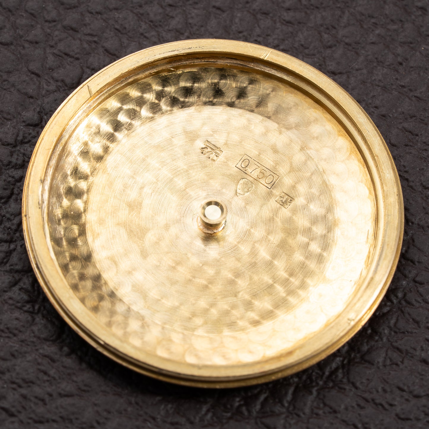 Jaeger LeCoultre Memovox Jumbo Automatic Speed Beat 18K Yellow Gold Ref 875 From 1970s