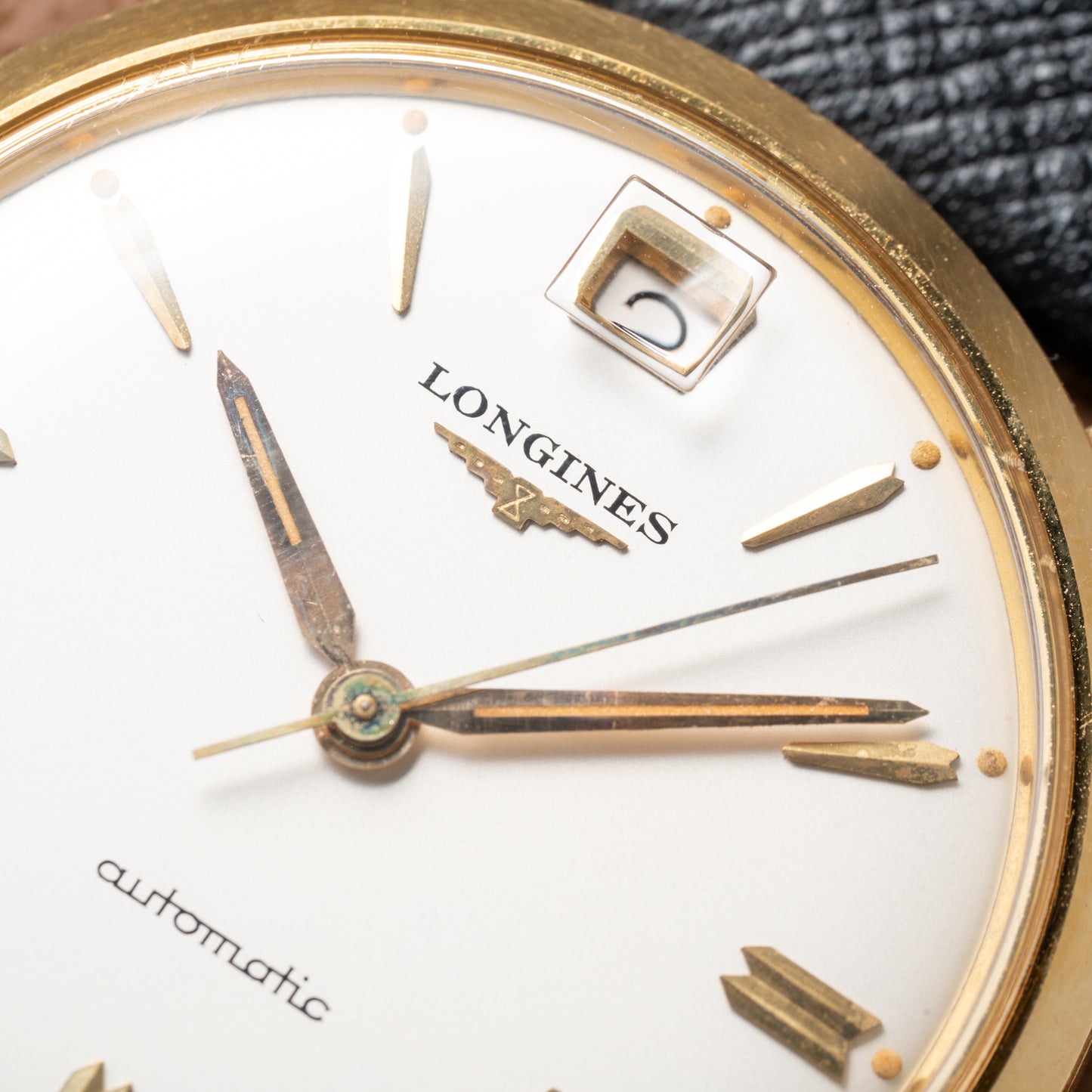 Longines Automatic Date 12 Ref. 7008 18k Yellow Gold from 1961