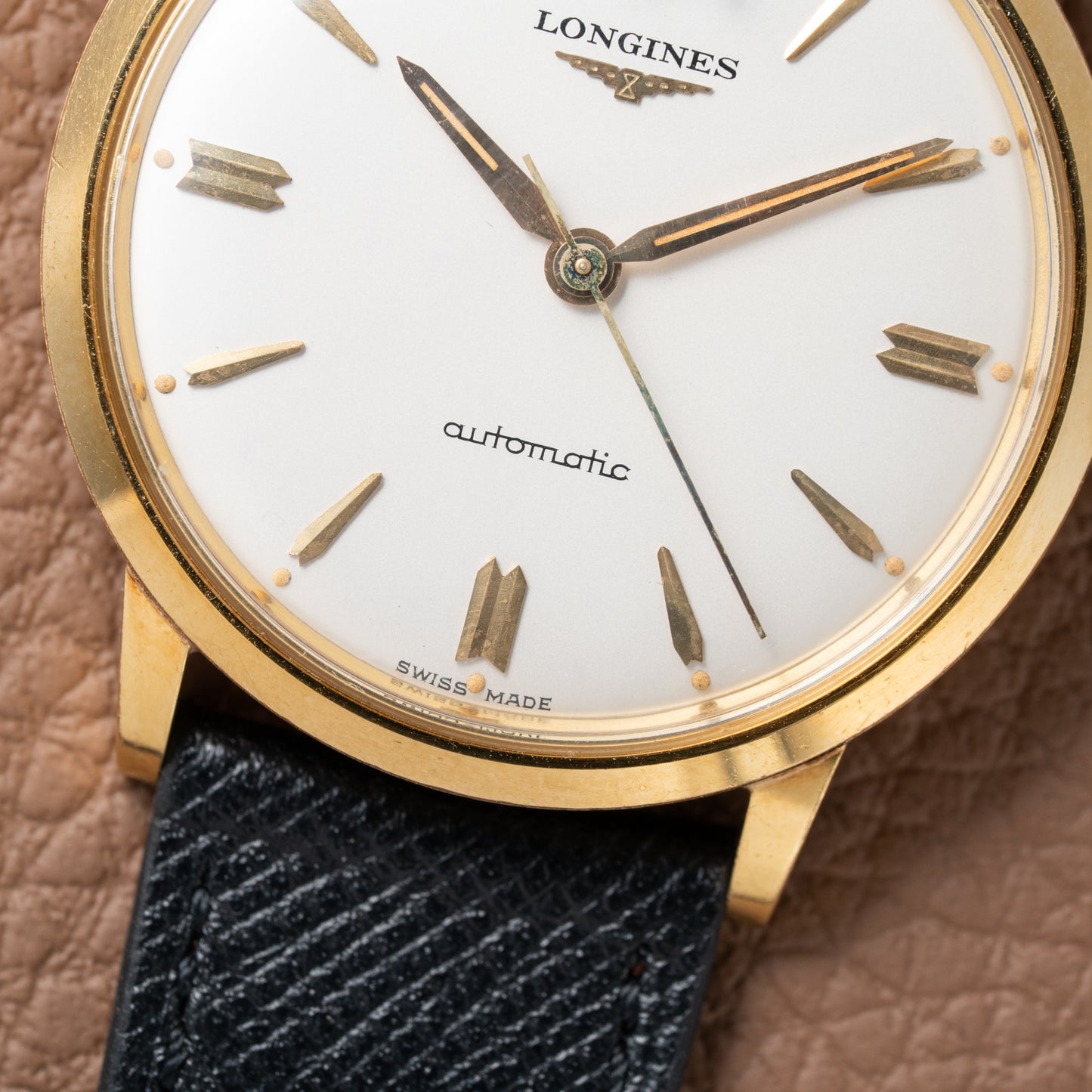 Longines Automatic Date 12 Ref. 7008 18k Yellow Gold from 1961