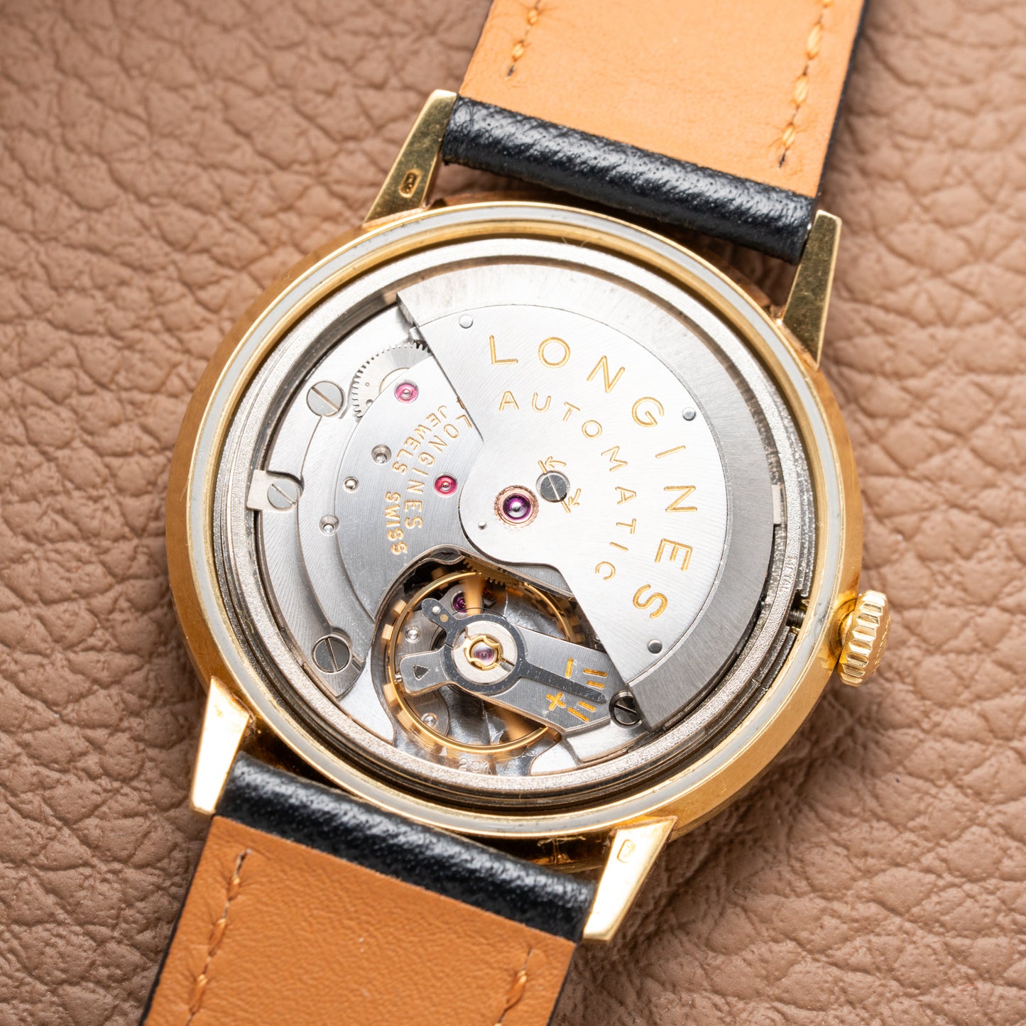 Longines Automatic Date 12 Ref. 7008 18k Yellow Gold from 1961