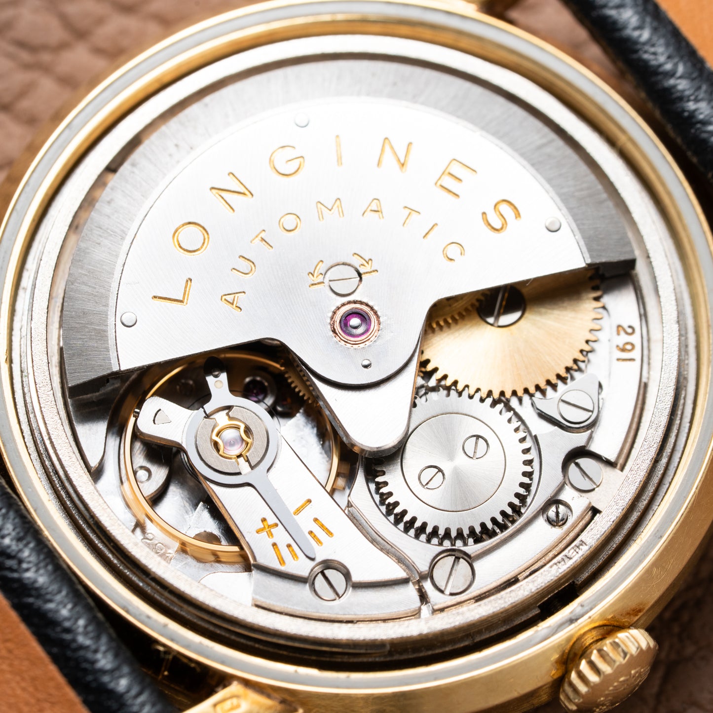 Longines Automatic Date 12 Ref. 7008 18k Yellow Gold from 1961