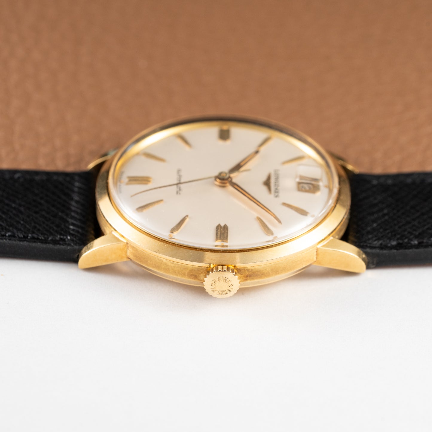 Longines Automatic Date 12 Ref. 7008 18k Yellow Gold from 1961