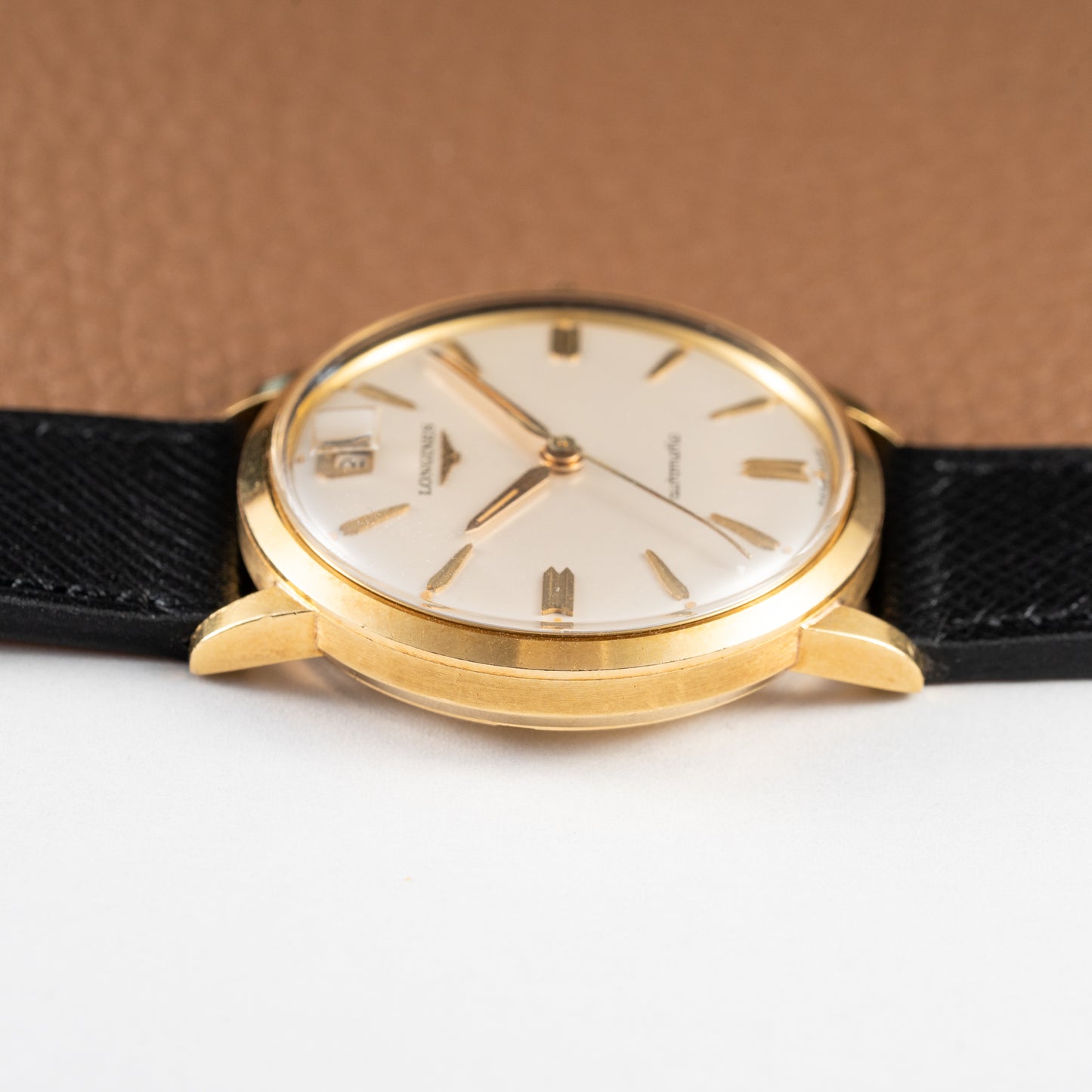 Longines Automatic Date 12 Ref. 7008 18k Yellow Gold from 1961