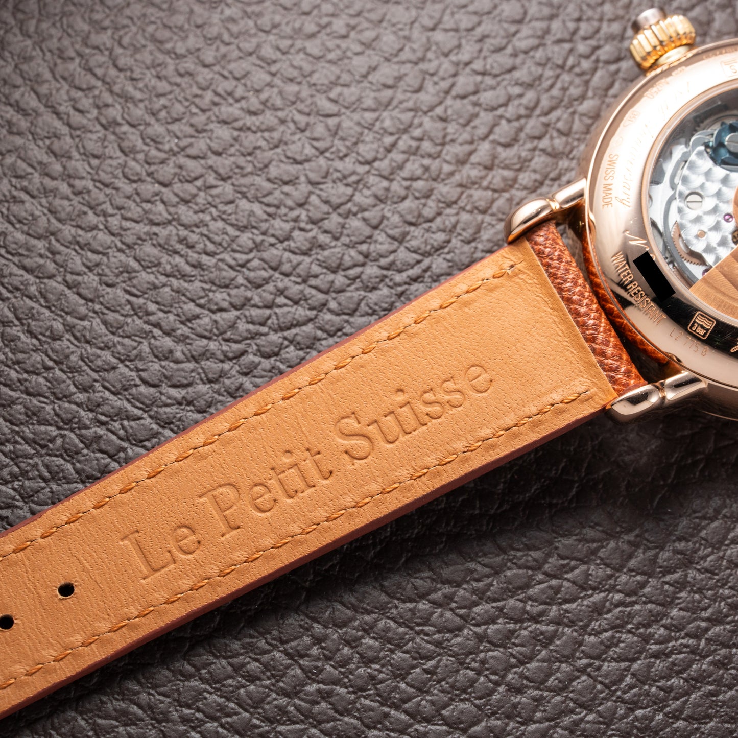 Longines Heritage 180th Anniversary Ref. L27758233 Rosé Gold 18k with Monopusher circa 2012