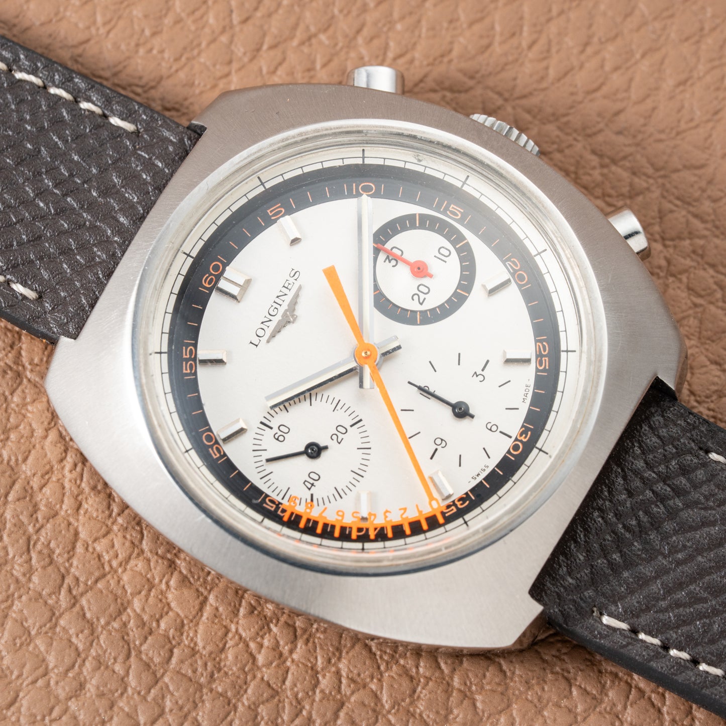 Longines Nonius Chronograph Cal 330 Valjoux 72 from 1970s Ref 8271