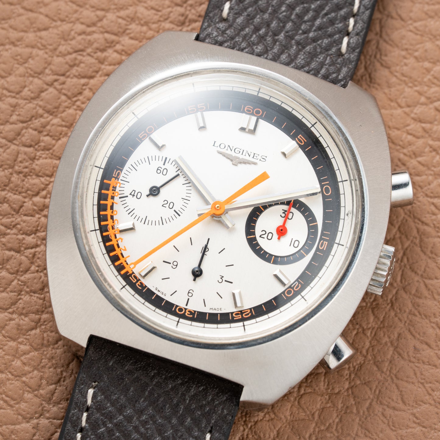 Longines Nonius Chronograph Cal 330 Valjoux 72 from 1970s Ref 8271
