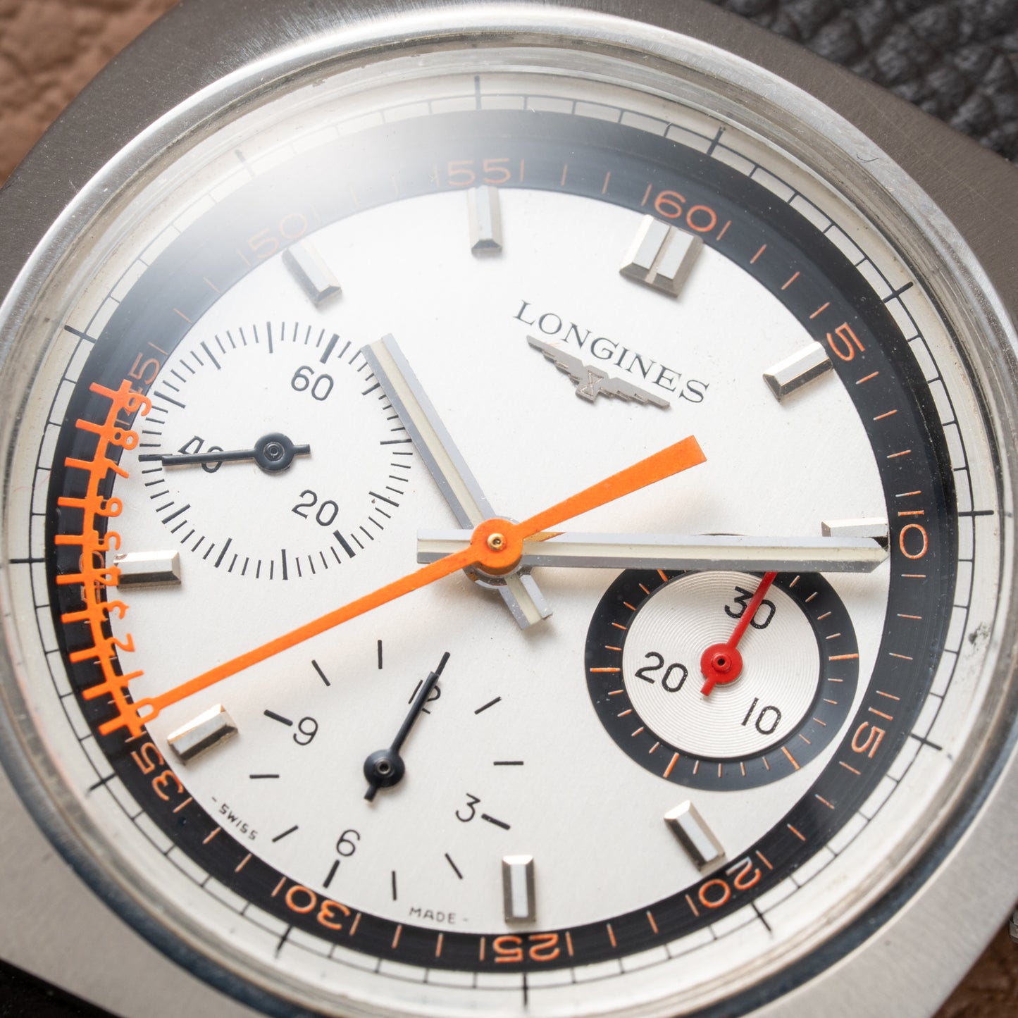 Longines Nonius Chronograph Cal 330 Valjoux 72 from 1970s Ref 8271