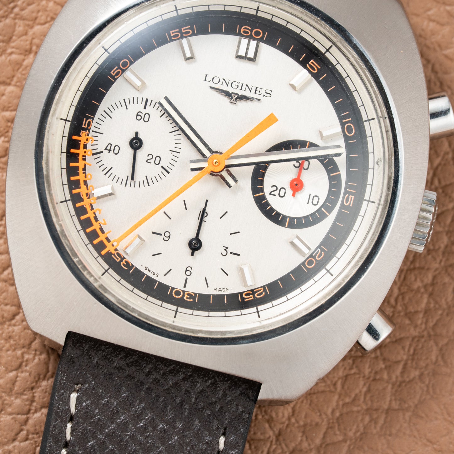 Longines Nonius Chronograph Cal 330 Valjoux 72 from 1970s Ref 8271