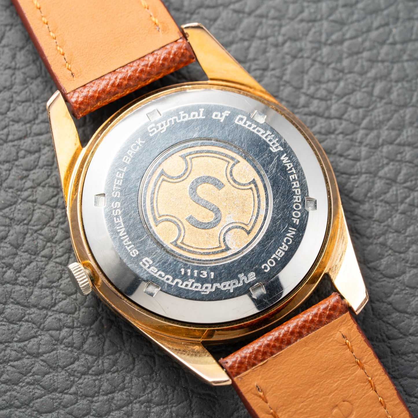 Luxor Secondograph Seconde Mort Rare ‘Jumping Seconds’ with Cal. Chézard 7402