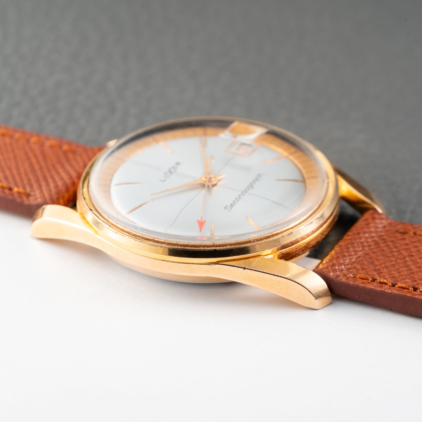 Luxor Secondograph Seconde Mort Rare ‘Jumping Seconds’ with Cal. Chézard 7402
