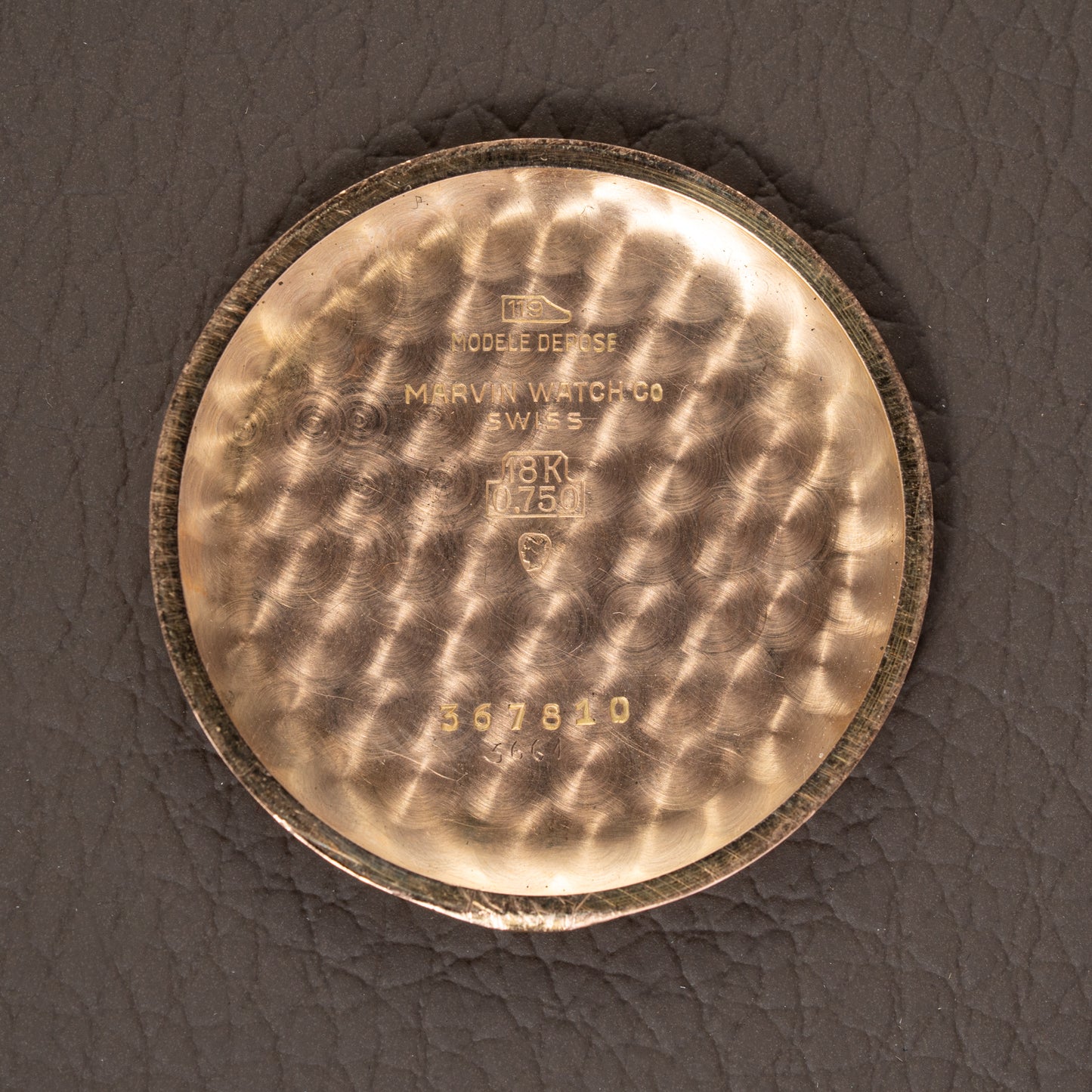 Marvin Valjoux 72c 18K Rosé Gold