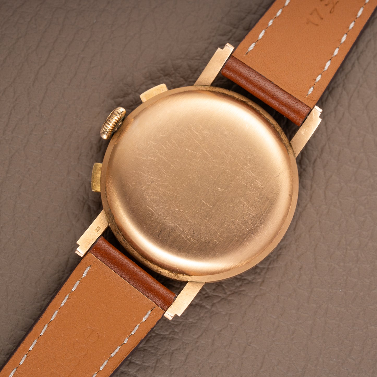 Mildia Valjoux 22 Chronograph Stepped Lugs