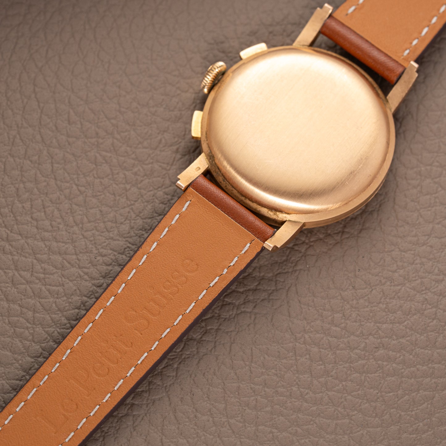 Mildia Valjoux 22 Chronograph Stepped Lugs