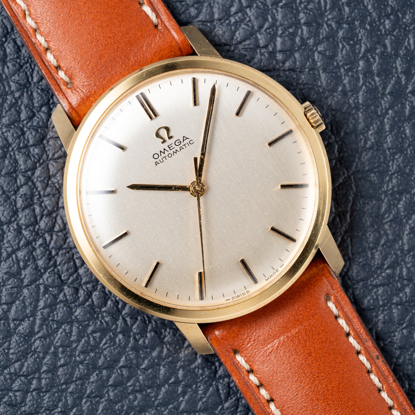 Omega Automatic Ref. 161.033 Sleek Dress Watch from the Late 1960s