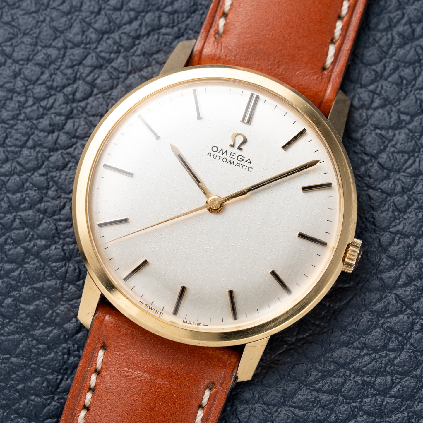 Omega Automatic Ref. 161.033 Sleek Dress Watch from the Late 1960s