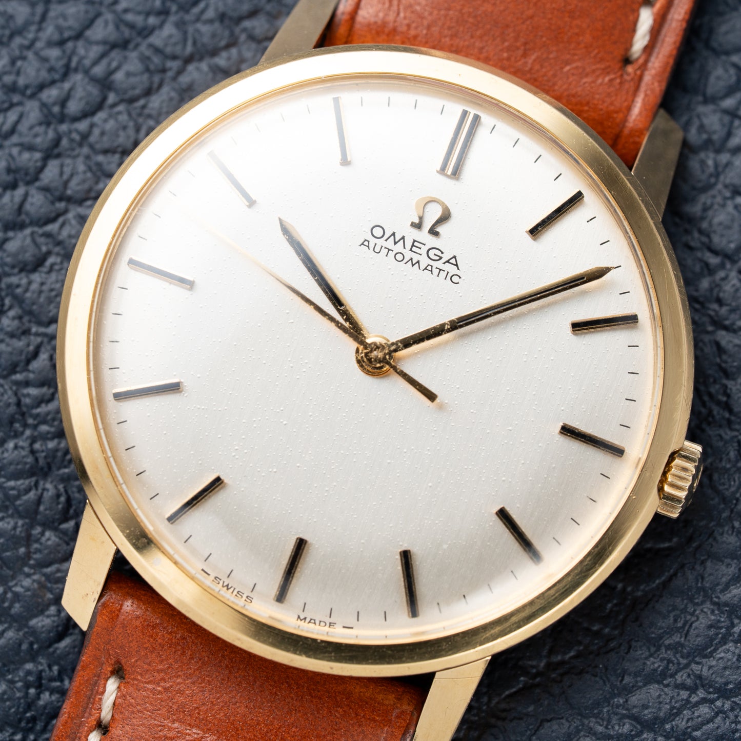 Omega Automatic Ref. 161.033 Sleek Dress Watch from the Late 1960s
