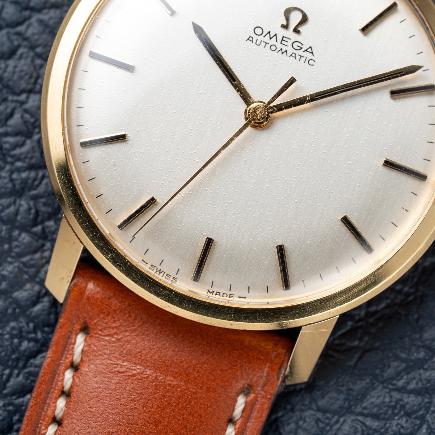 Omega Automatic Ref. 161.033 Sleek Dress Watch from the Late 1960s