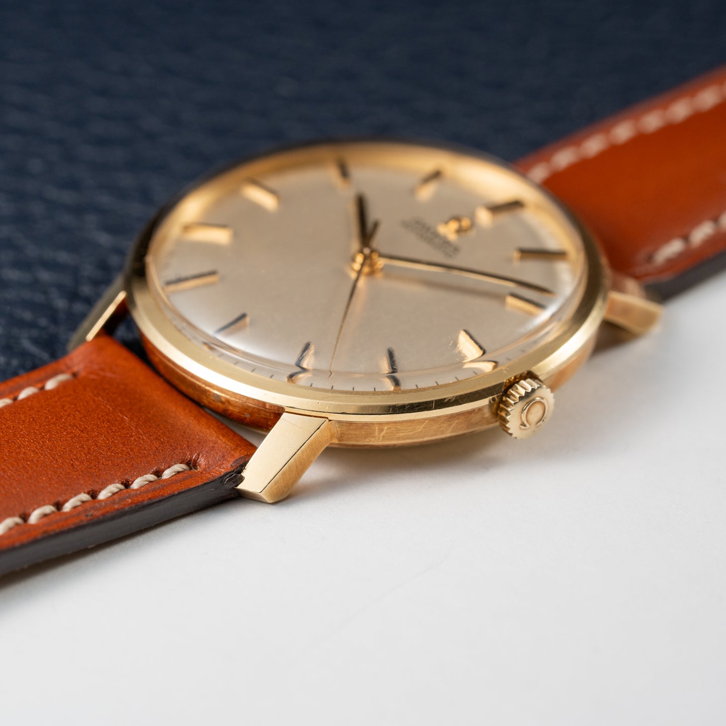 Omega Automatic Ref. 161.033 Sleek Dress Watch from the Late 1960s