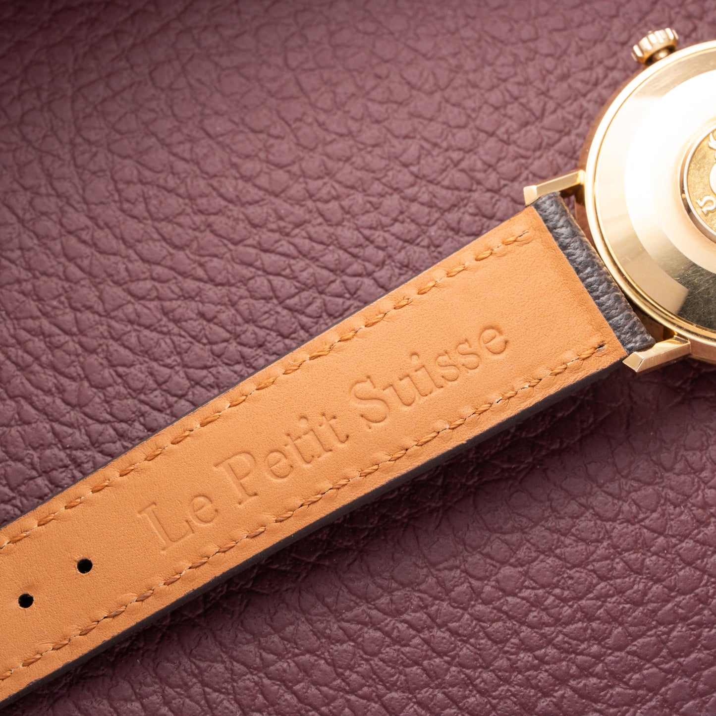 Omega Seamaster De Ville Automatic Rosé Gold 18k French Case Ref. 166.020 from 1964