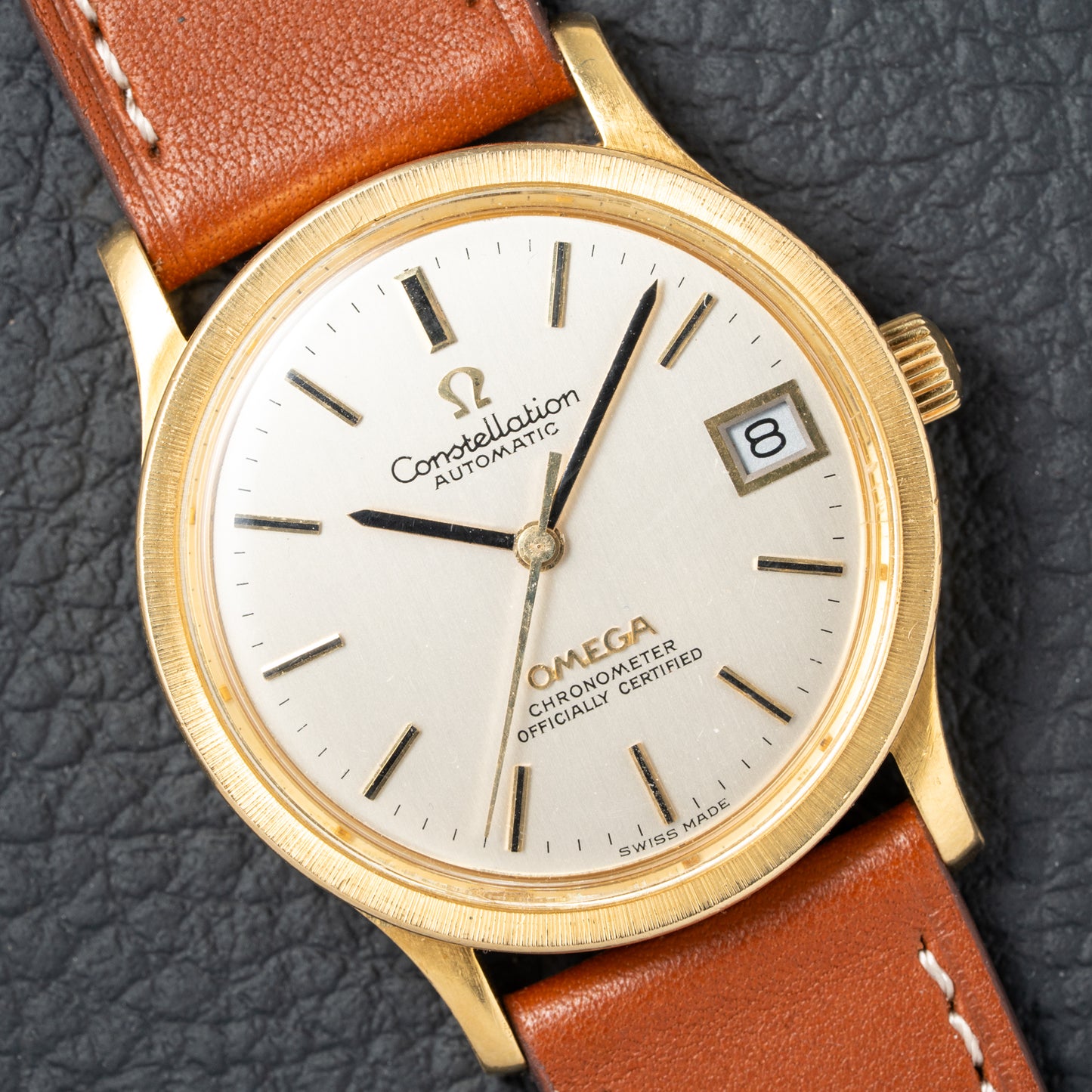 Omega Constellation 18K Yellow Gold Chronometer Automatic Ref. 166.052 from 1969