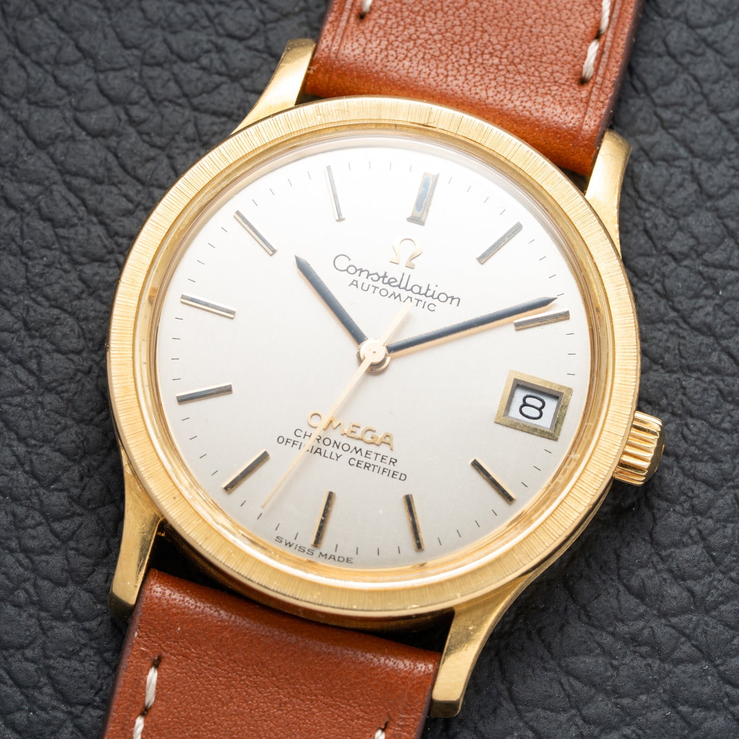 Omega Constellation 18K Yellow Gold Chronometer Automatic Ref. 166.052 from 1969