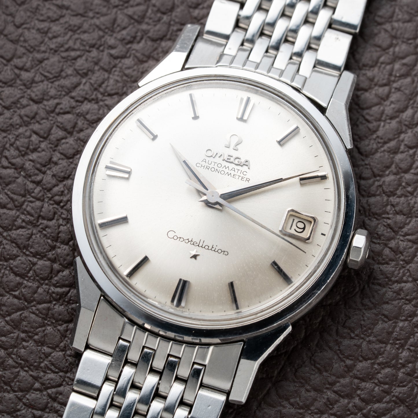 Omega Constellation Automatic Dog Leg Onyx Indicies Ref 14902 from 1962