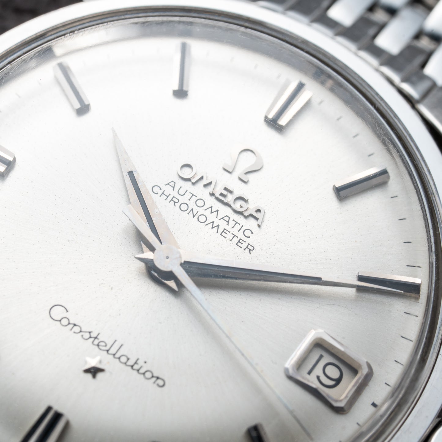 Omega Constellation Automatic Dog Leg Onyx Indicies Ref 14902 from 1962